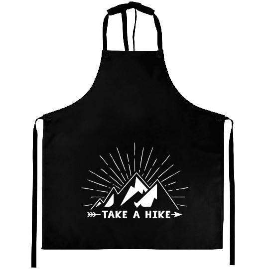 Hiking Mountains Mountaineering Mountaineers Gifts Aprons