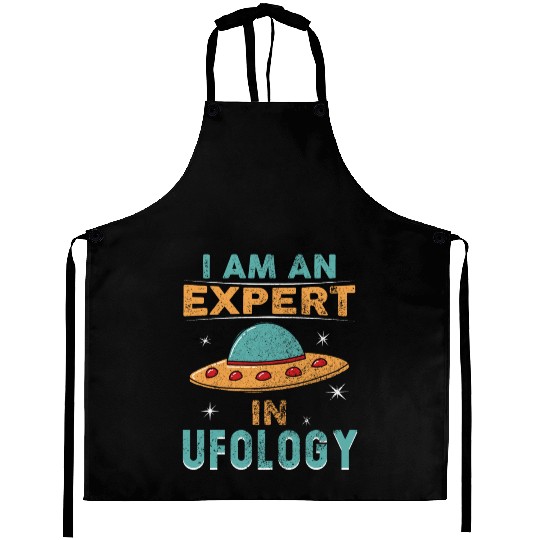 Alien UFO Expert Aprons