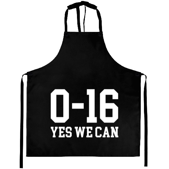 Detroit Lions 0 16 Yes We Can Aprons