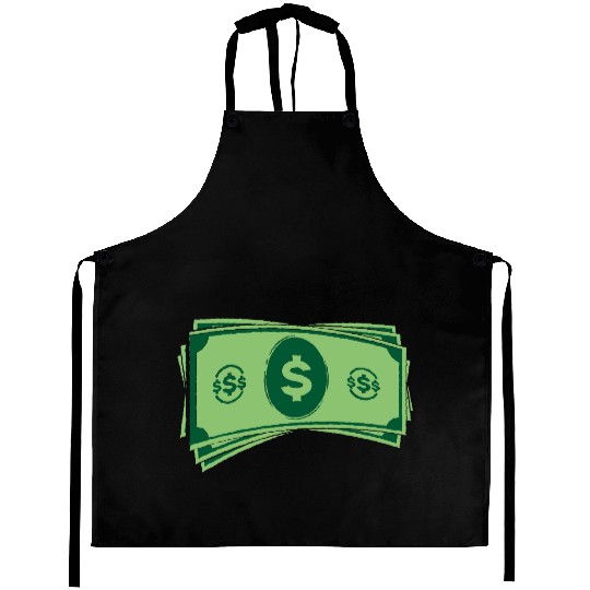 Dollar Money Dollars Cash Aprons