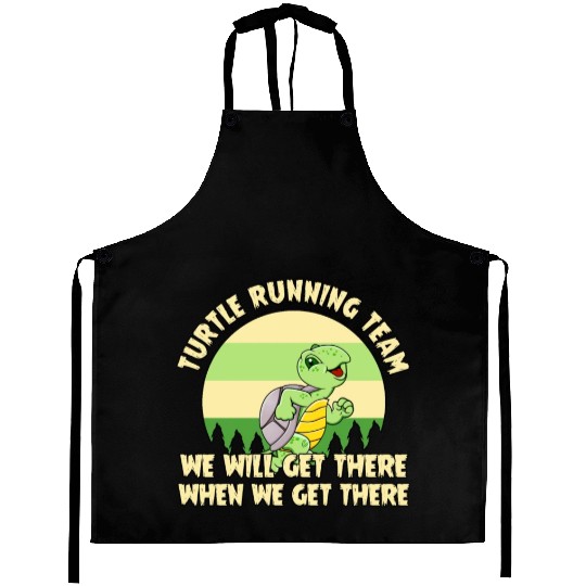 Turtle Running Team Aprons