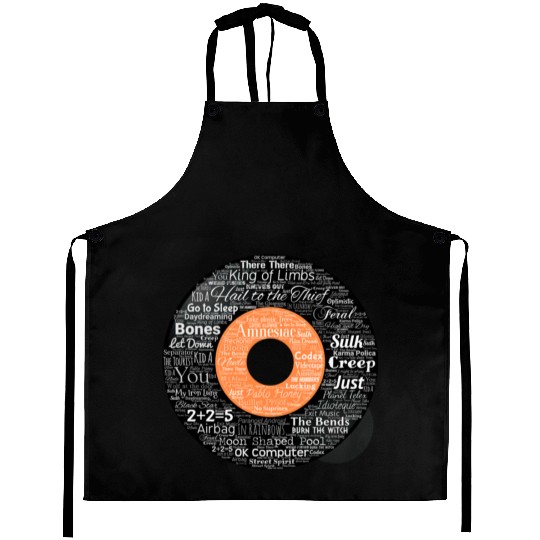 Radiohead Albums and Songs Aprons