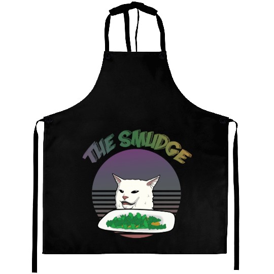 Smudge The Cat Meme Aprons