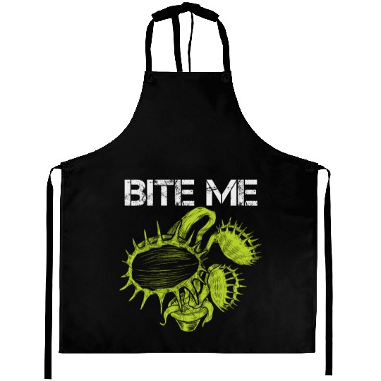 Carnivorous Plant Venus Fly Trap Lover Bite Me Aprons