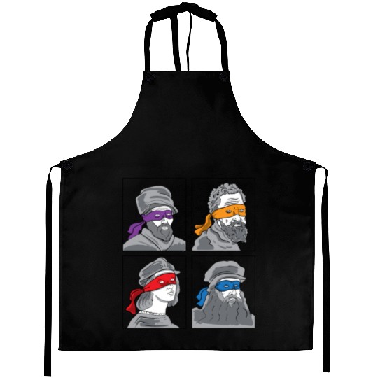 Leonardo Donatello Raphael Michelangelo Gift Aprons