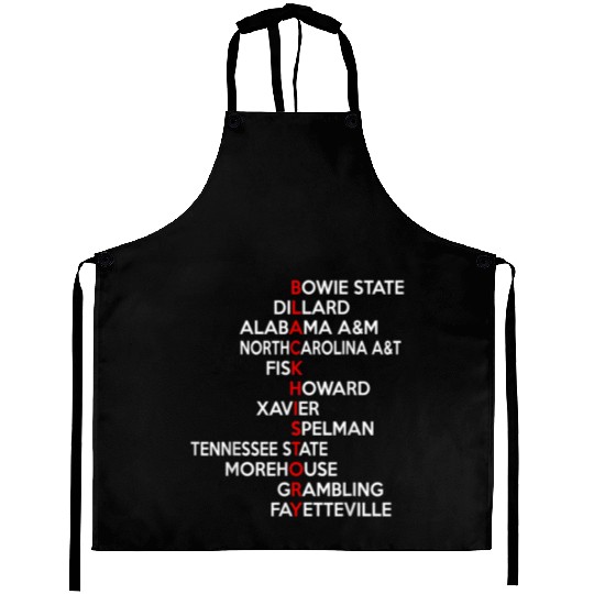 Black History Historically black colleges universi Aprons