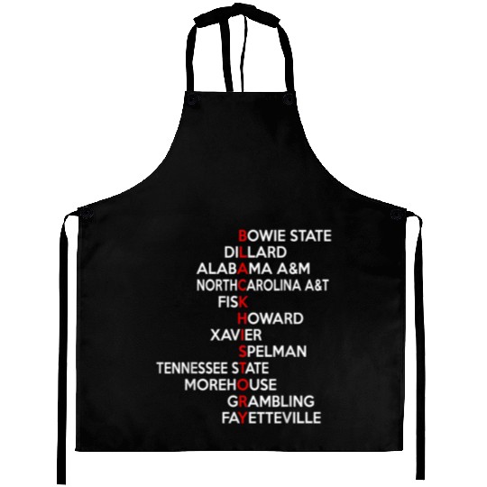 Black History Historically black colleges universi Aprons
