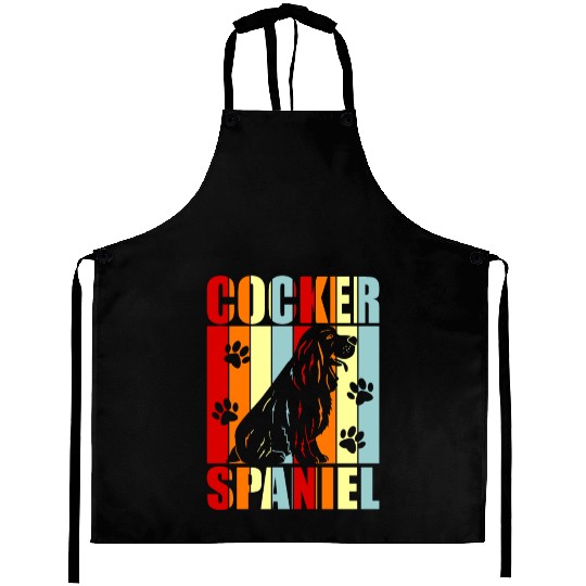 Cocker Spaniel Aprons