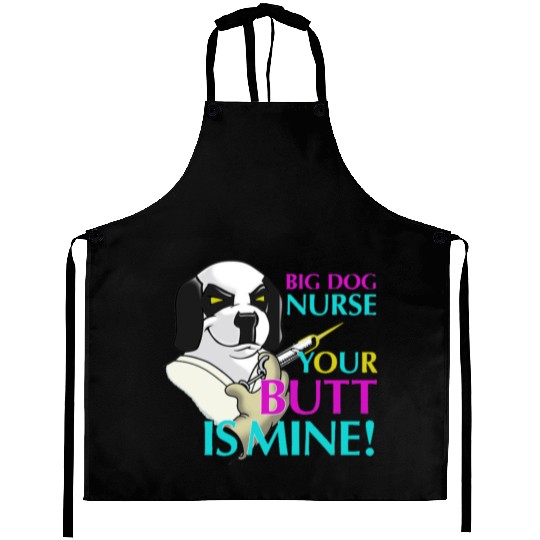 BIG DOG NURSE Aprons