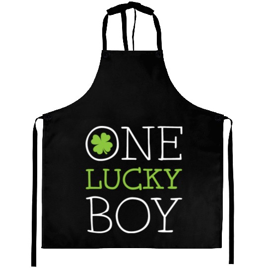 One lucky boy Aprons