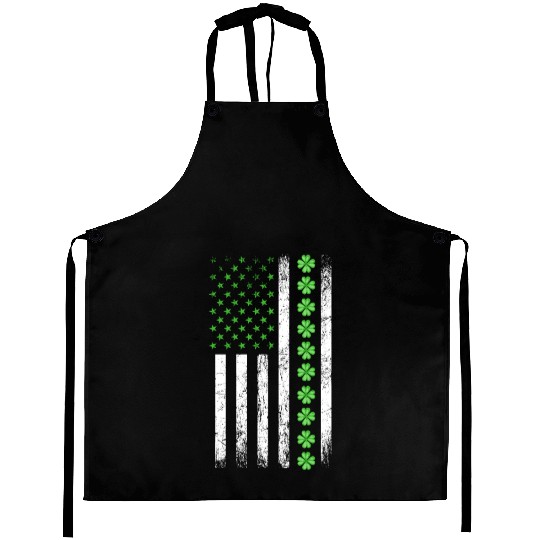 Irish American Flag Aprons