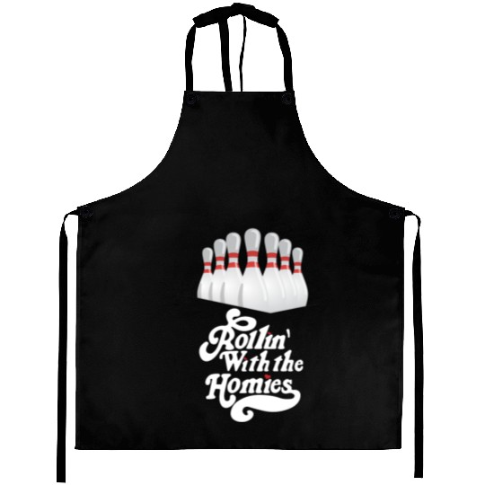 Rollin with my homies - skittles, bowling Aprons