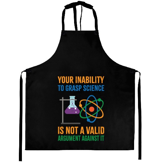 Funny Pro Science Anti Trump Scientific Political Aprons