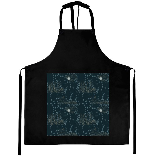Night Pattern Aprons