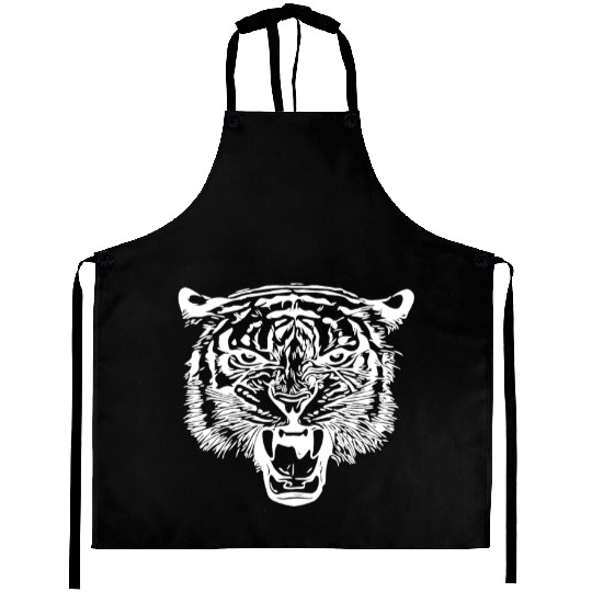 Tiger Head Aprons