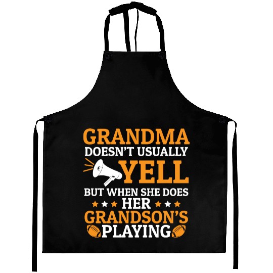 Proud Grandma Aprons - Grandma cheers