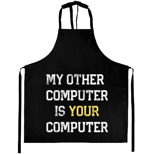 Hacker Hacking Programmer Linux Gift Hackers Aprons