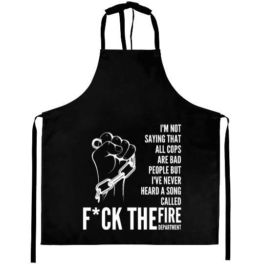 ACAB Black Lives Matter, End Police Brutality Aprons