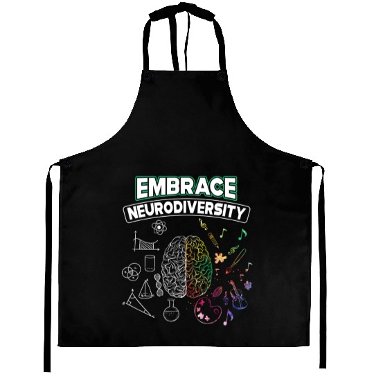 Embrace Neurodiversity Brain Voice Aprons