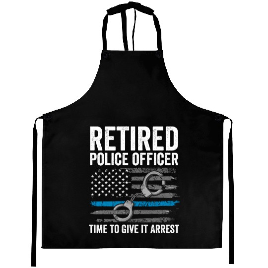 Police Retirement Aprons Retired Police Officer
