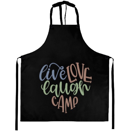 Live Love Laugh Camp RV Aprons