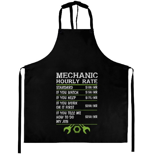 Car Mechanic Gift Aprons