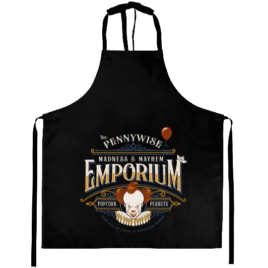 The Pennywise Madness & Mayhem Emporium Aprons