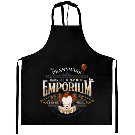 The Pennywise Madness & Mayhem Emporium Aprons