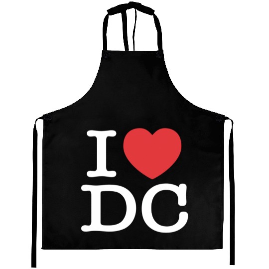 I Heart Dc Love District Of Columbia Aprons Aprons S
