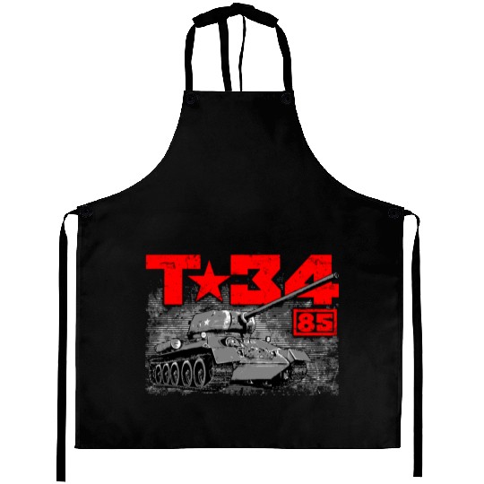 T-34-85 Soviet medium tank Aprons