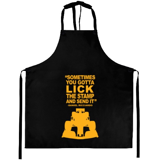 Daniel Ricciardo legendary quote Aprons