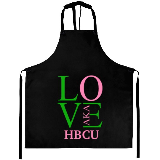 Hbcu Love Aka Paraphernalia For Soror Aphla Access Aprons