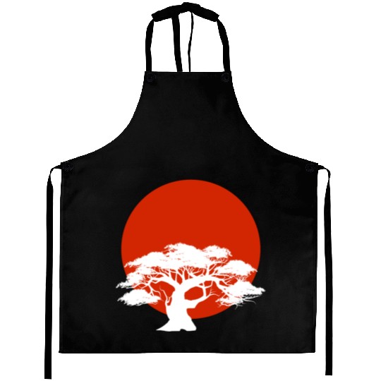 Miyagi-do Karate Bonsai Tree Martial Arts Japanese Aprons