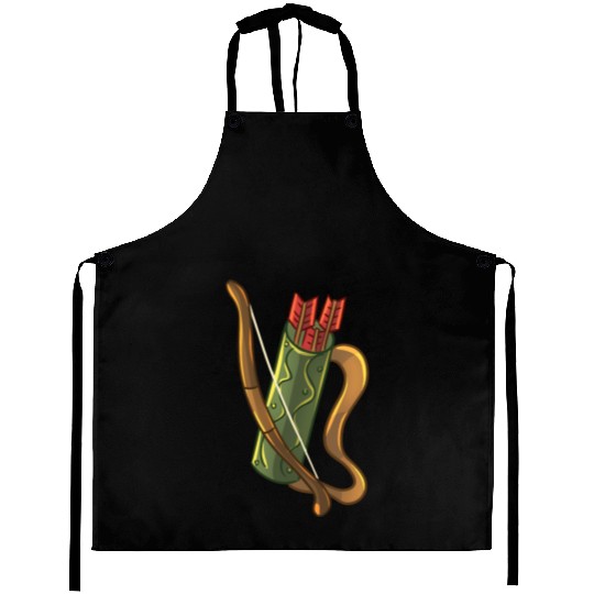 Robin Hood Arrowand Quiver Aprons