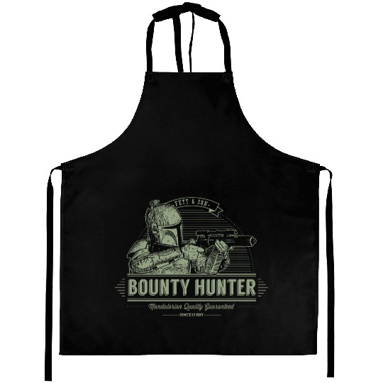 Boba Fett and son Bounty hunter Aprons