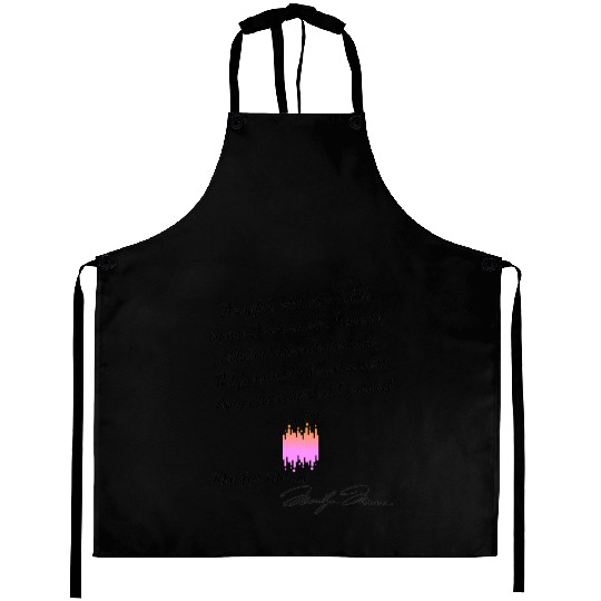 Eco Aprons quote Marilyn Monroe