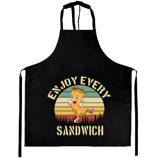 Enjoy Every Sandwich Aprons