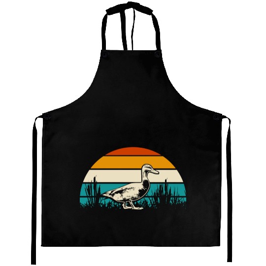 Duck hunting animal welfare gift idea Aprons