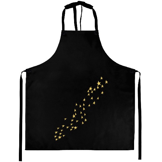 Falling star star stars Aprons