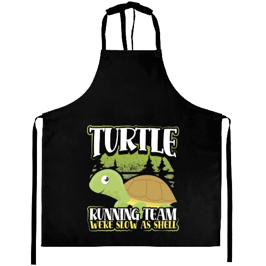 Turtle Running Team Aprons