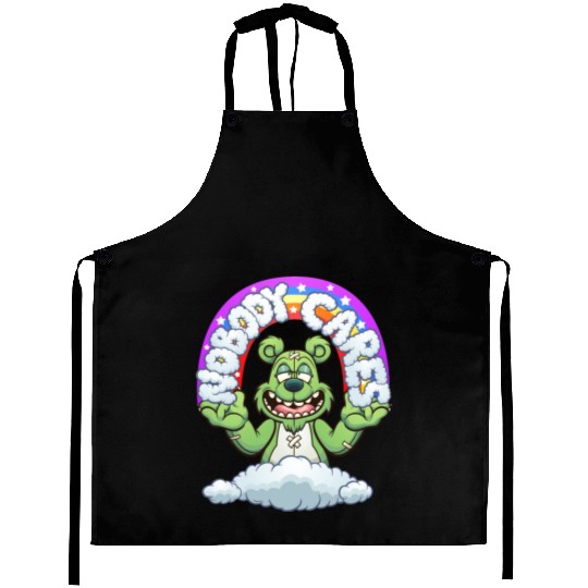 Nobody cares bear Aprons