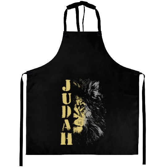 Lion Of Judah Design Hebrew Israelite Design Aprons