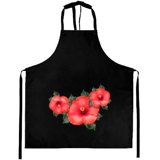 Hibiscus Aprons