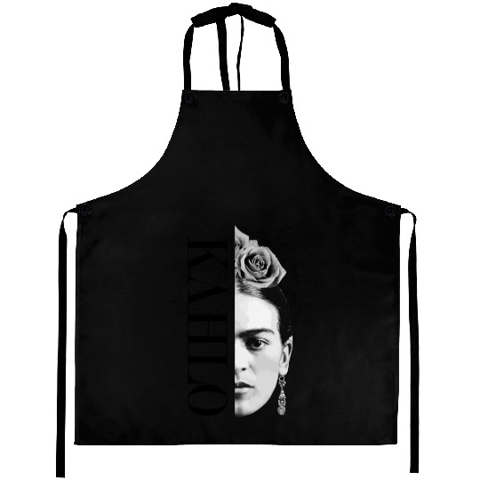 Frida Kahlo Split Portrait Gift Aprons