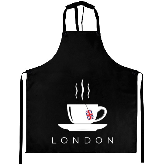 London English Tea England Union Jack British Gift Aprons