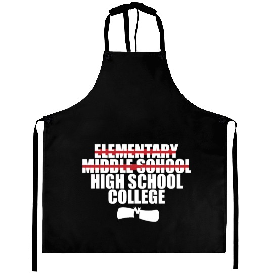 Middle School Graduation Aprons