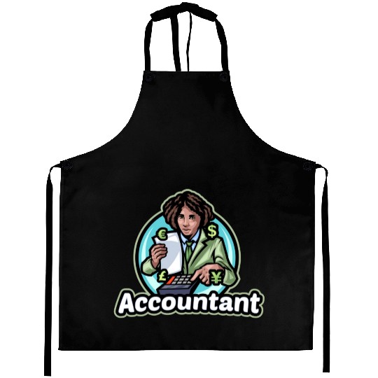 Accountant - Count your Money Aprons
