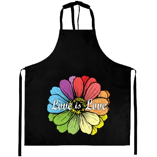Love is love Aprons