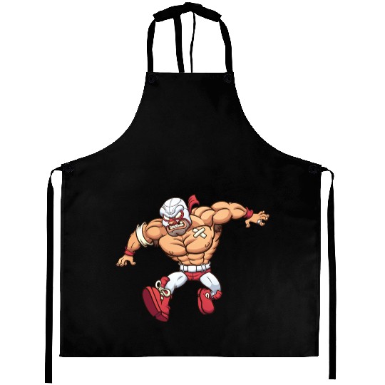 Mexican wrestler Aprons