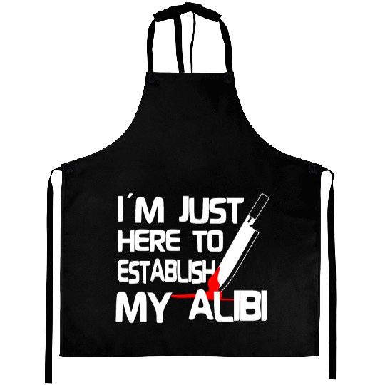 True Crime Detective Serial Killer Documentaries Aprons